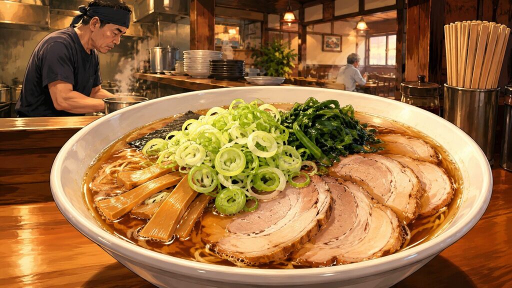 十日町市のらーめん壱で正油らーめんを食べてきました