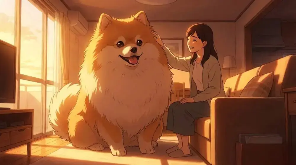 ポメラニアンの先祖返りで巨大化？デカポメの特徴や寿命について解説