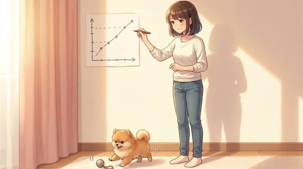 ポメラニアン3ヶ月体重の平均と推移