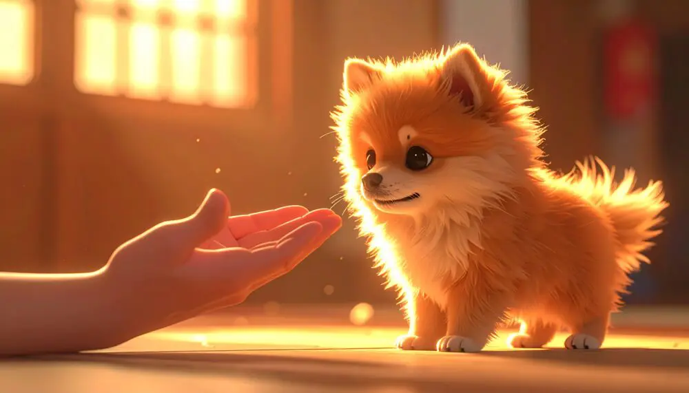 子犬の猿期は足が長く見える