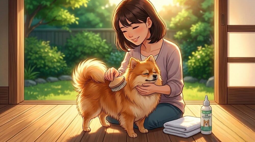 ポメラニアンの臭い対策とケア