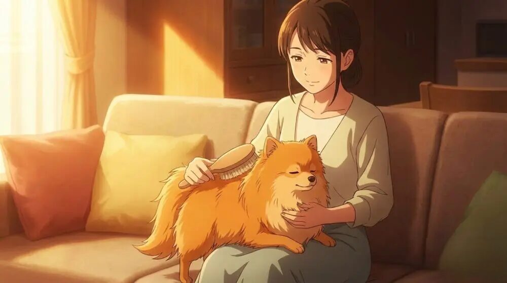 ポメラニアンのオレンジへの変化とケア