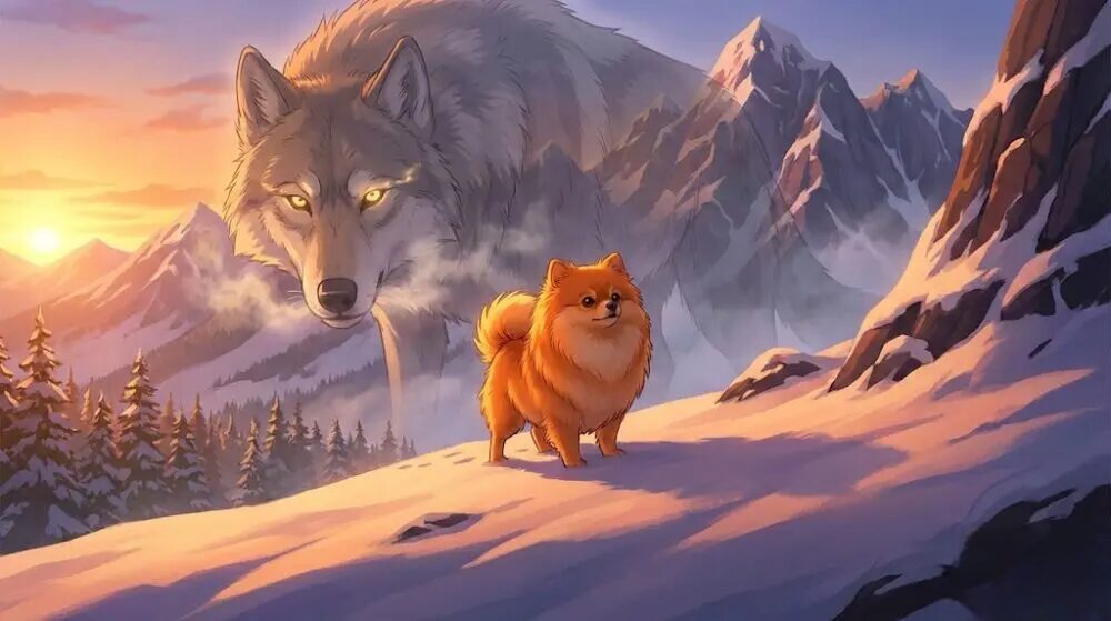 野生のポメラニアンの正体とは？祖先は極寒の狼？その最強説とルーツ