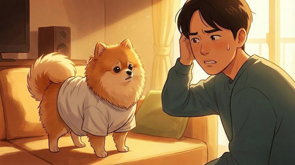 ポメラニアンに服が似合わない3つの原因