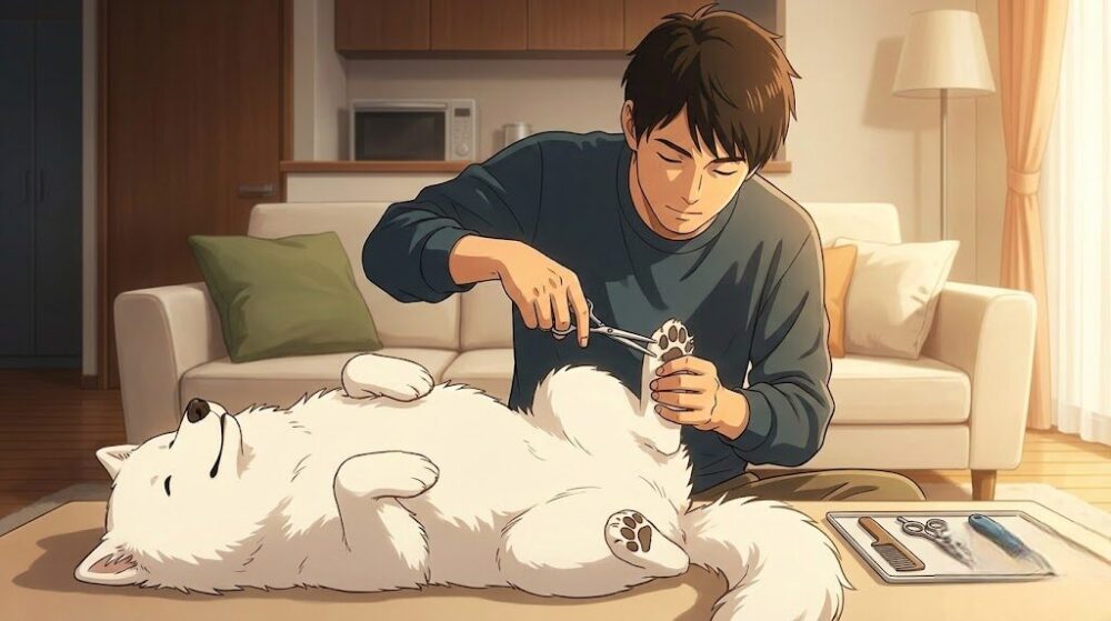 サモエドの匂いと臭いの原因を断つ正しいケアと疾患対策